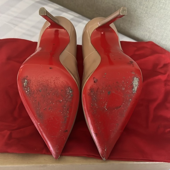 Christian Louboutin Pigalle 120 Patent Calf shoes - Picture 3 of 5